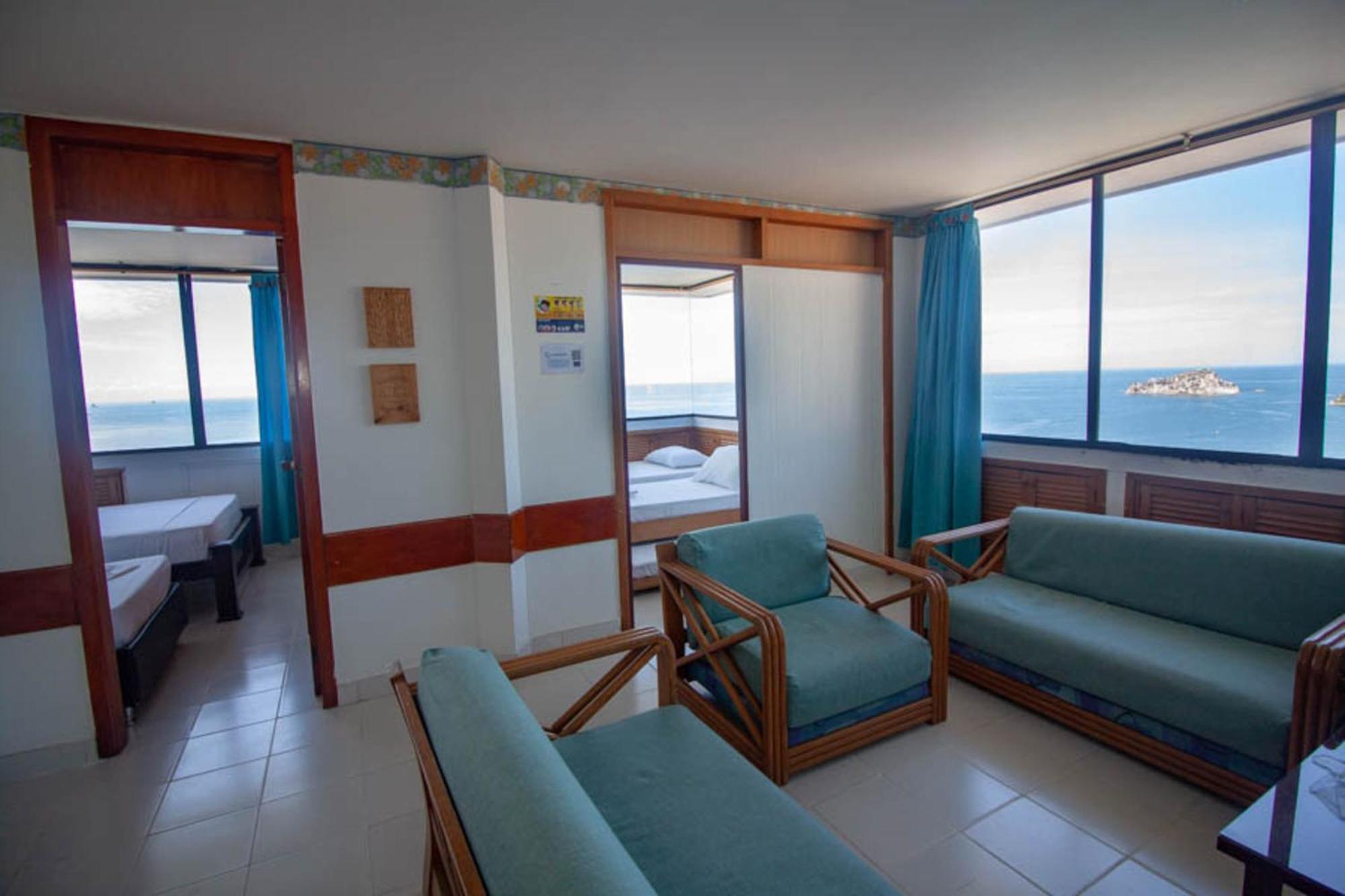 Apartamentos Santamaria Del Mar - Bedviajes 산타마르타 객실 사진